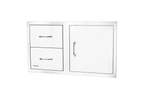 Bull Reveal Door/Drawer Combo 76cm - Kitchen In The Garden