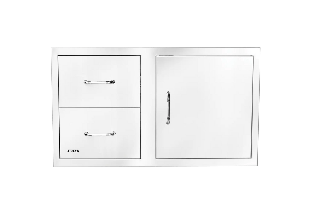 Bull Reveal Door/Drawer Combo 76cm - Kitchen In The Garden