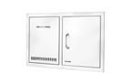 Bull Reveal Door/Trash Drawer Combo 80cm - Kitchen In The Garden
