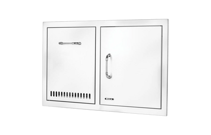 Bull Reveal Door/Trash Drawer Combo 80cm - Kitchen In The Garden