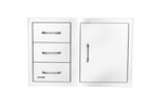 Bull Reveal Door/Triple Drawer Combo 80cm - Kitchen In The Garden