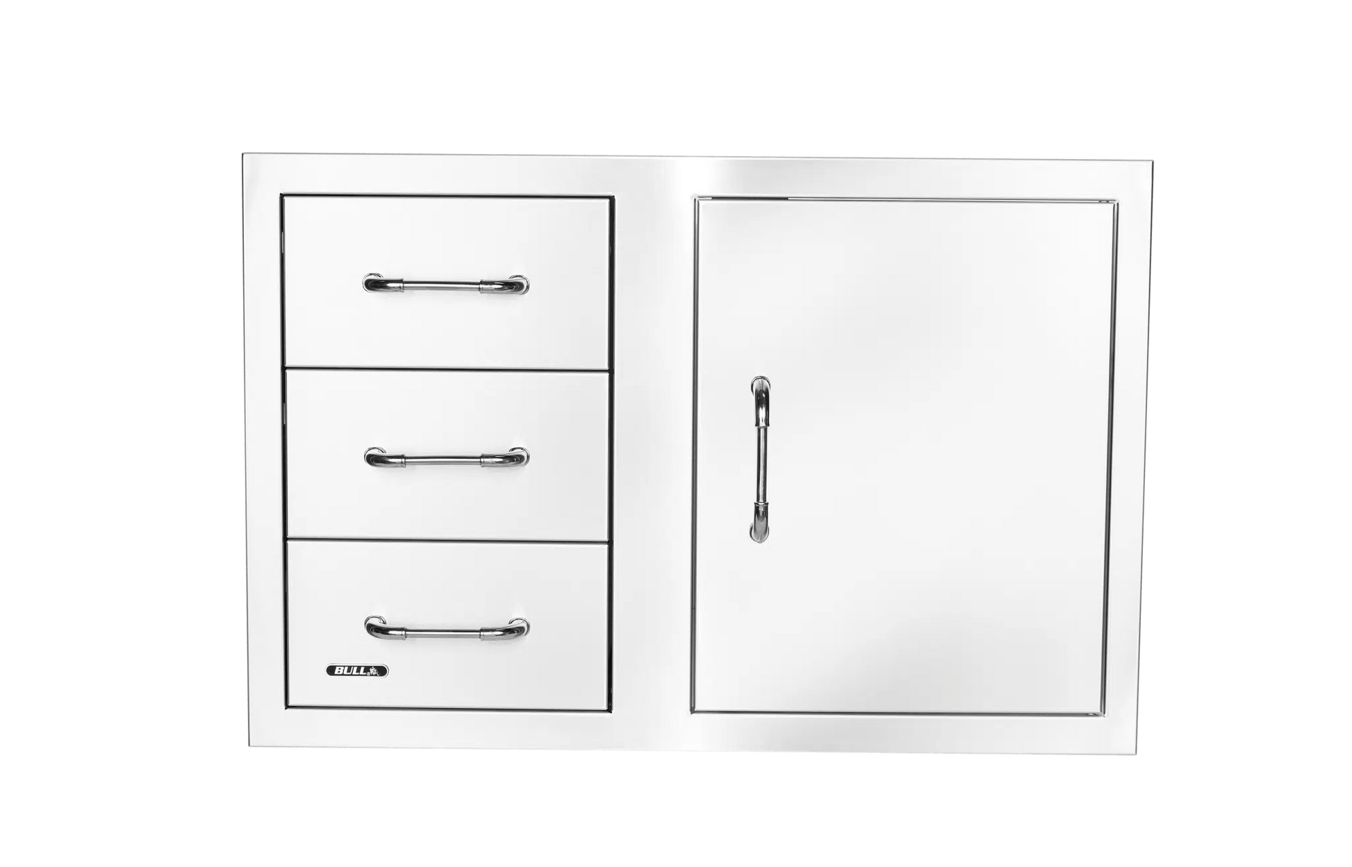 Bull Reveal Door/Triple Drawer Combo 80cm - Kitchen In The Garden