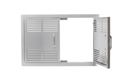 Bull Reveal Double Vented Door 80cm - Kitchen In The Garden