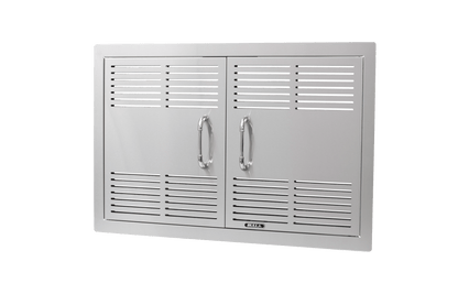 Bull Reveal Double Vented Door 80cm - Kitchen In The Garden