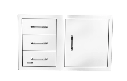 Bull Reveal Reversible Door/Triple Drawer Combo 97cm - Kitchen In The Garden