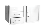Bull Reveal Reversible Door/Triple Drawer Combo 97cm - Kitchen In The Garden