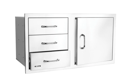 Bull Reveal Reversible Door/Triple Drawer Combo 97cm - Kitchen In The Garden