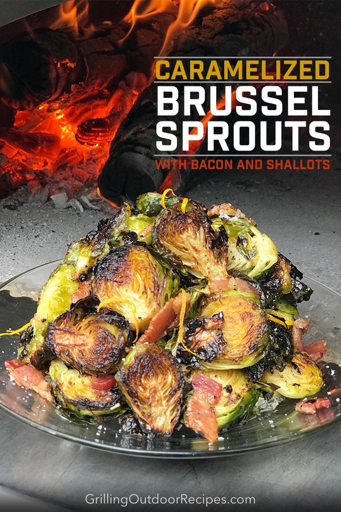 Caramelised Brussels Sprouts with Bacon and Shallots - Kitchen In The Garden