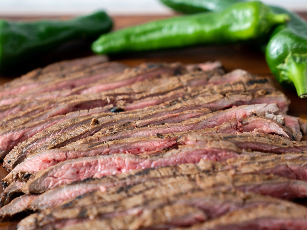 Chocolate and Chilli Rubbed Bavette Steak - Kitchen In The Garden
