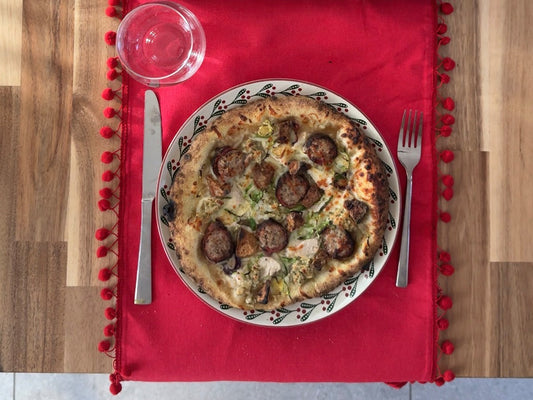Christmas Dinner Pizza - Kitchen In The Garden