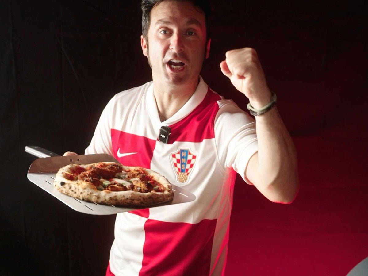 Croatian Scampi and Parsley Pizza - Kitchen In The Garden