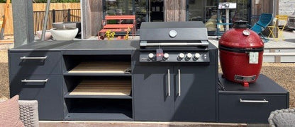 Ex - Display Brabura with Fusion Grill & Kamado Joe Classic II - Kitchen In The Garden