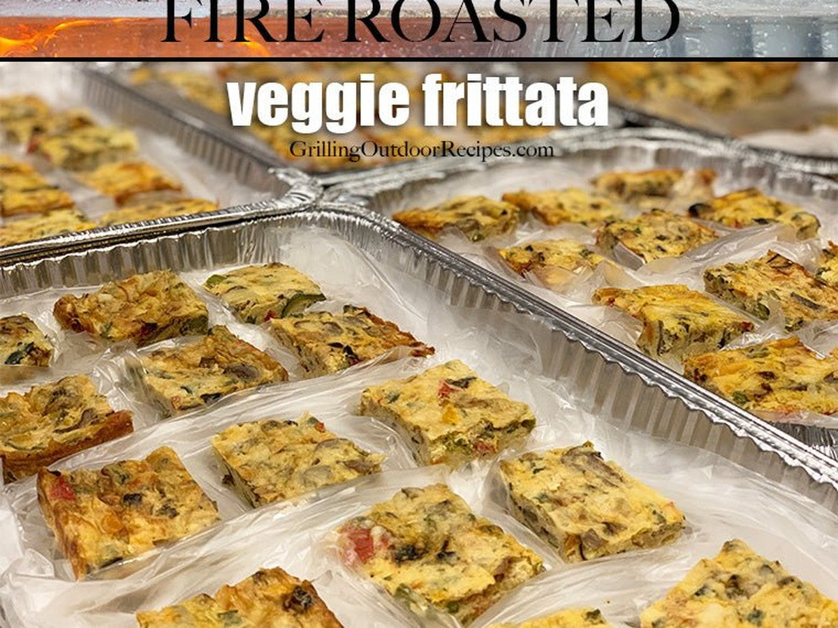 Fire Roasted Veggie Frittata - Kitchen In The Garden