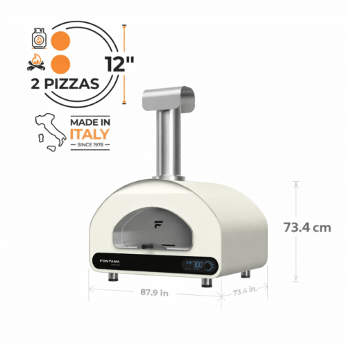 Fontana Volta 70 Hybrid Pizza Oven - Kitchen In The Garden