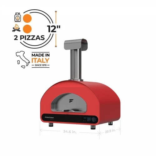 Fontana Volta 70 Hybrid Pizza Oven - Kitchen In The Garden