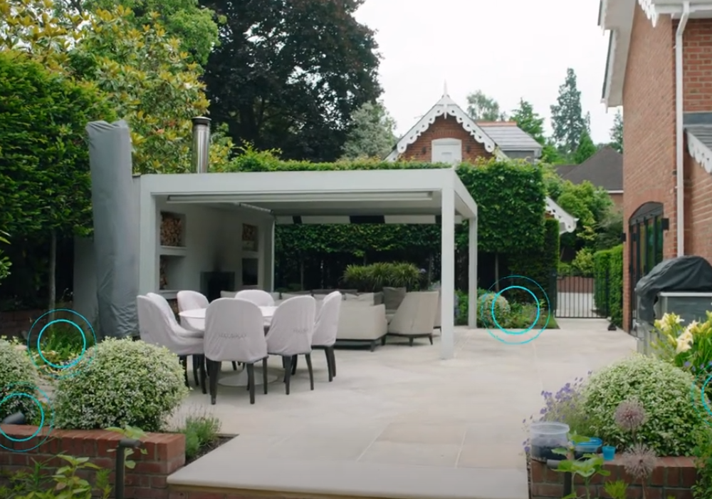 Load video: Sonance audio system in your garden