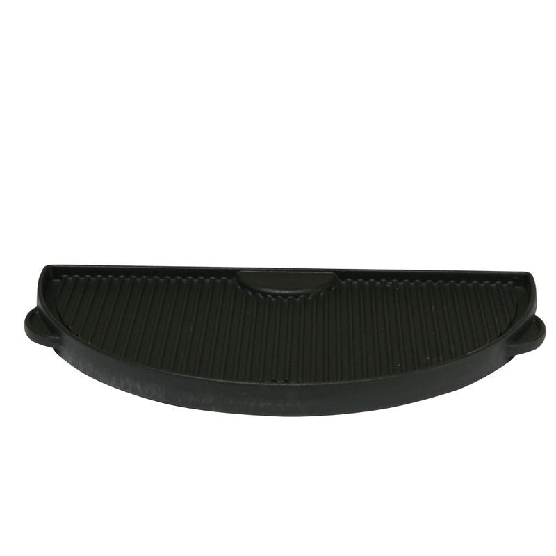 Grill Guru Cast Iron Half - Moon Griddle - Kitchen In The Garden