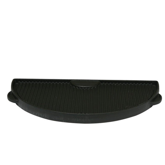 Grill Guru Cast Iron Half - Moon Griddle - Kitchen In The Garden
