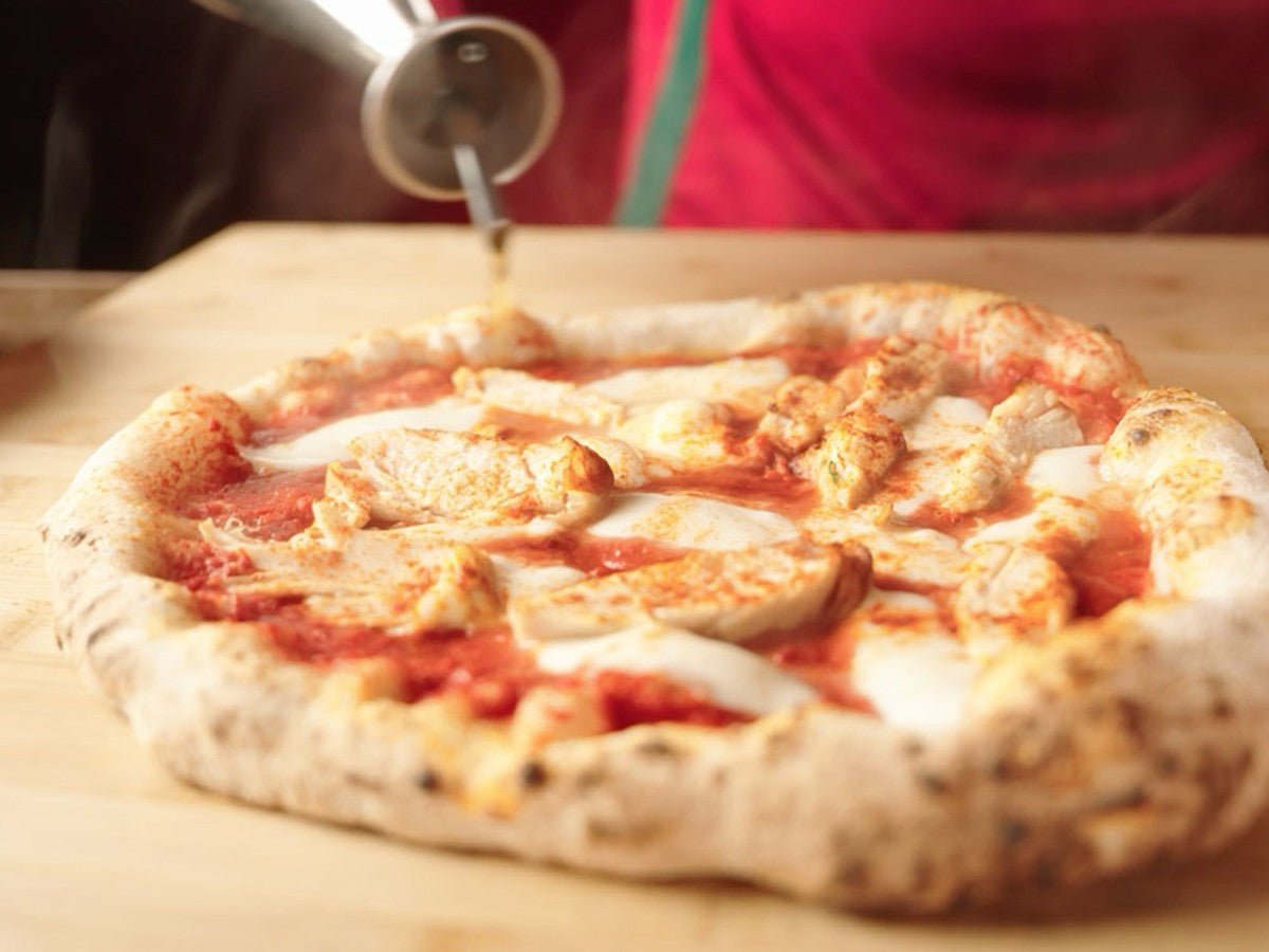 Hungarian Paprika Chicken Pizza - Kitchen In The Garden