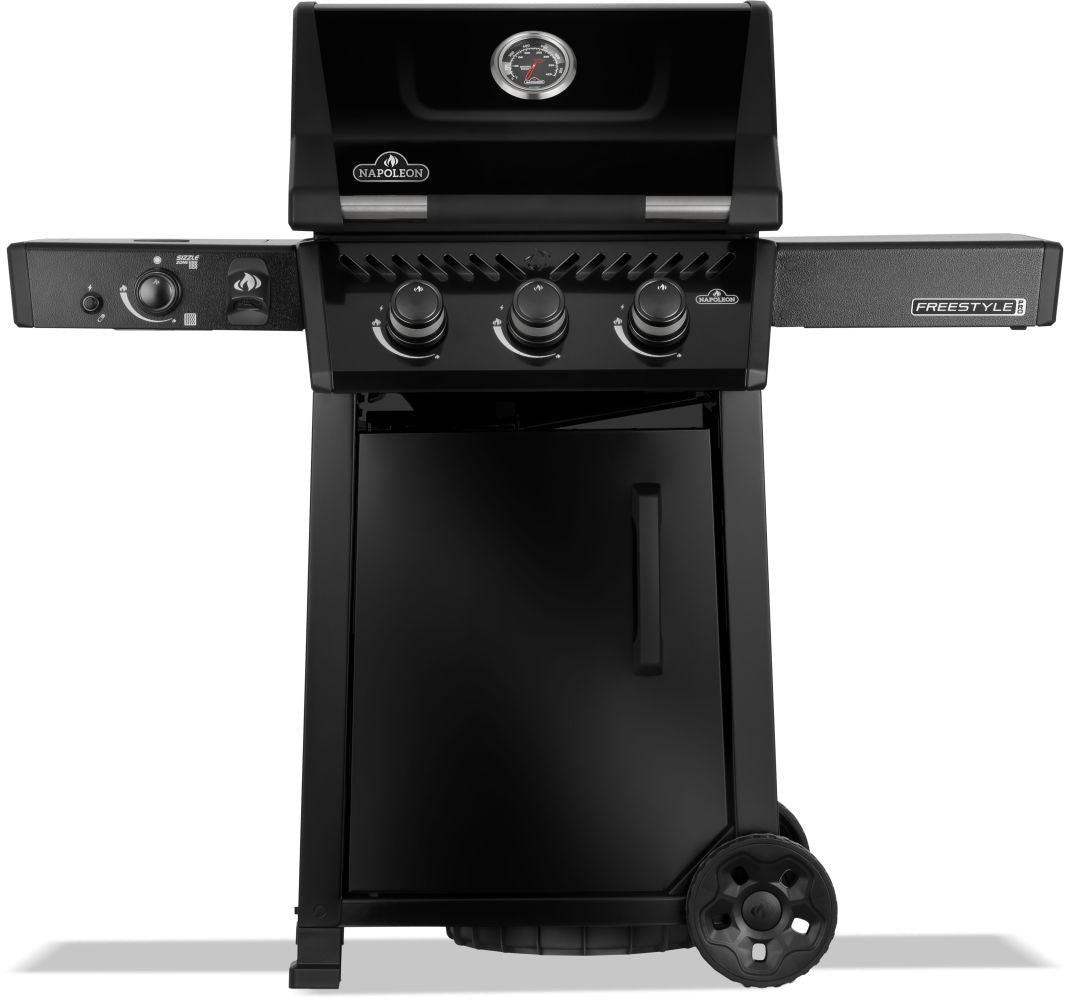 Napoleon Freestyle 365 Grill and Infrared Side Burner with Cart - Kitchen In The Garden