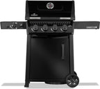 Napoleon Freestyle 425 and Infrared Side Burner with Cart - Kitchen In The Garden