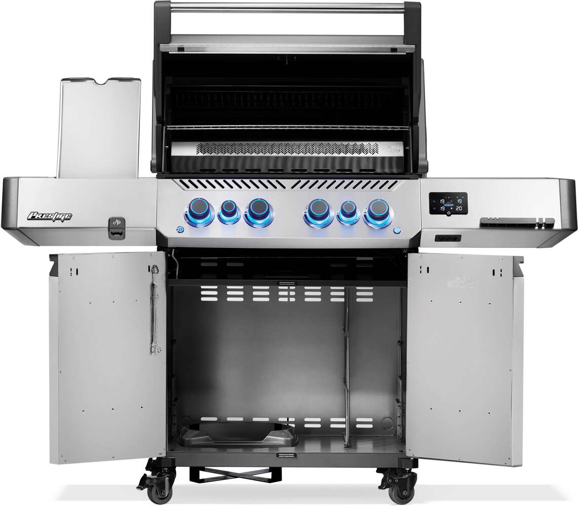 Napoleon Prestige 500 Connected Grill with Cart - Kitchen In The Garden