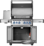 Napoleon Rogue Pro - S 525 Grill and Infrared Side Burner with Cart - Kitchen In The Garden