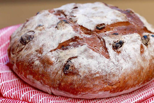 No - Knead Cinnamon Raisin Bread - Kitchen In The Garden