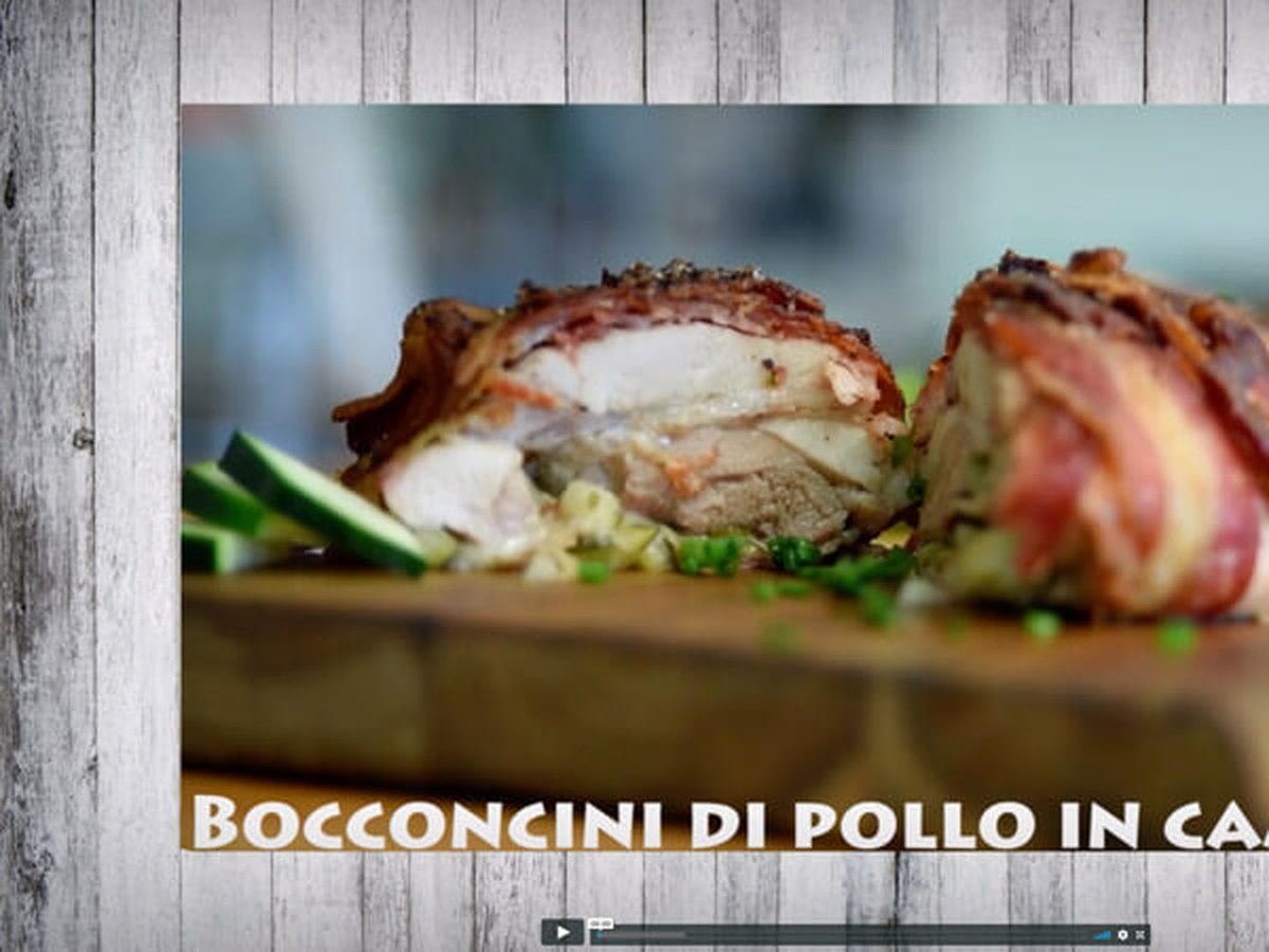 Pancetta - Wrapped Chicken Involtini - Kitchen In The Garden