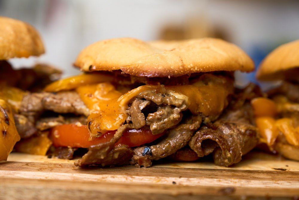 Philly Cheesesteak Tortas - Kitchen In The Garden