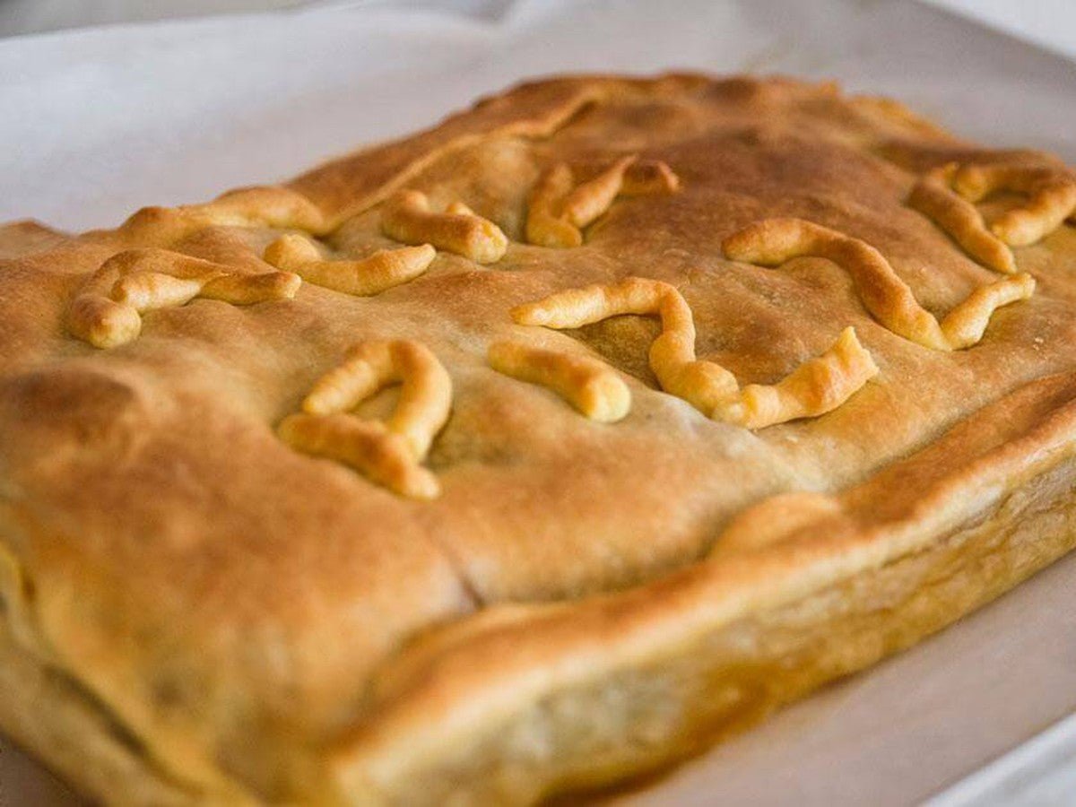 Pizza Escarole (Pizza di Scarola) - Kitchen In The Garden