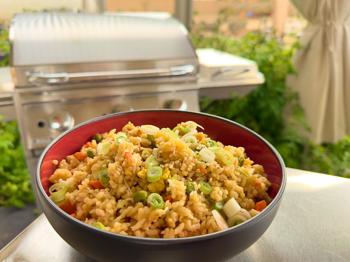 Plancha Fried Rice - Kitchen In The Garden