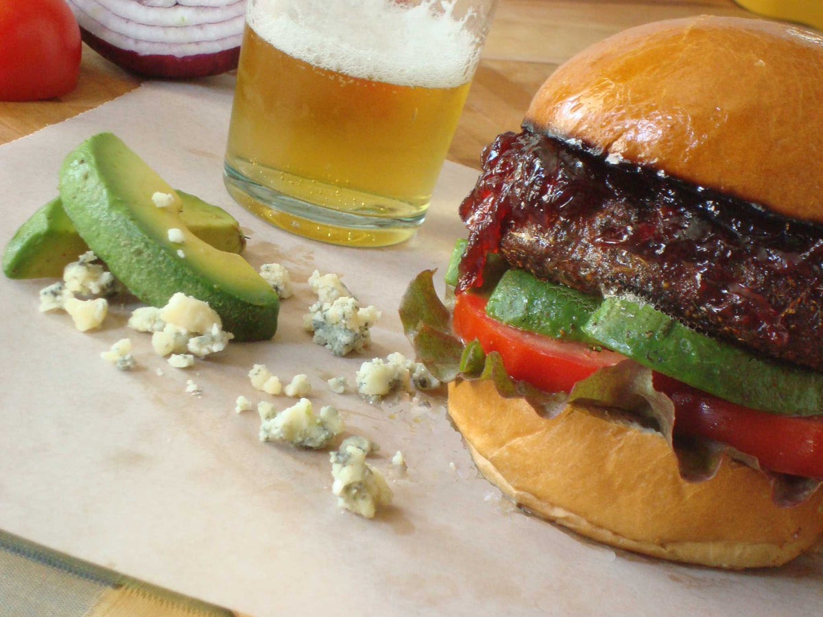Red, Black and Blue Burger - Kitchen In The Garden