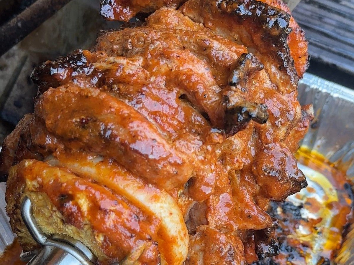 Rotisserie Pork Al Pastor - Kitchen In The Garden