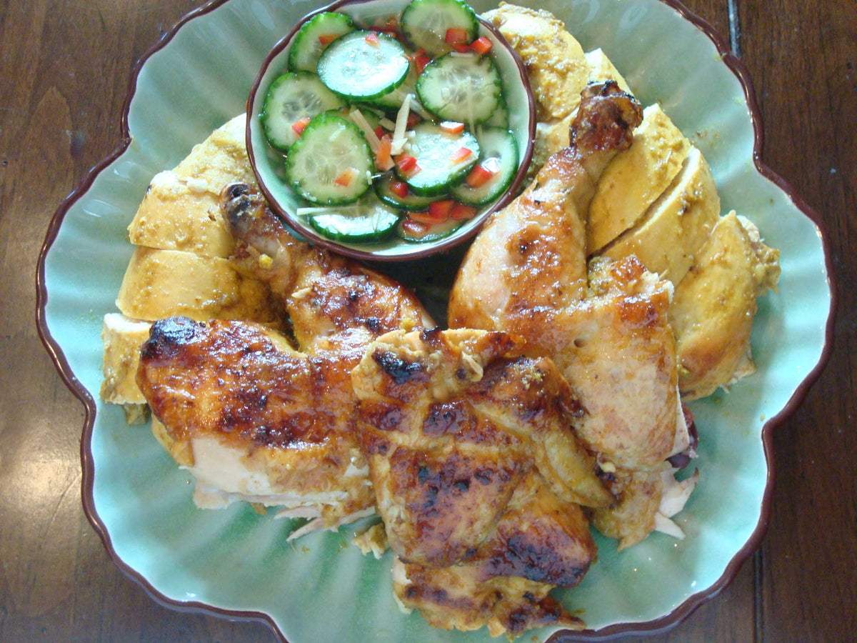 Thai - Style Rotisserie Chicken - Kitchen In The Garden