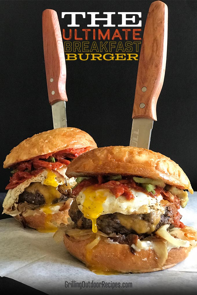 The Ultimate Breakfast Burger - Kitchen In The Garden