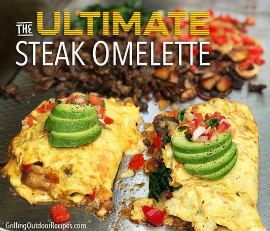 The Ultimate Steak Omelette - Kitchen In The Garden