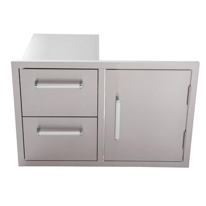 Whistler Burford Double Drawer Single Door Combo - Kitchen In The Garden