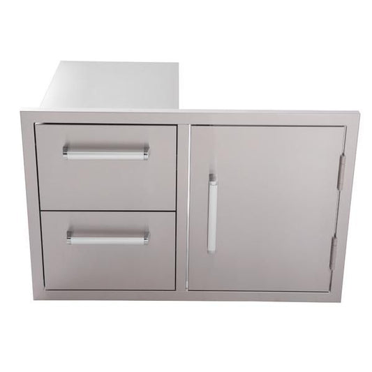 Whistler Burford Double Drawer Single Door Combo - Kitchen In The Garden