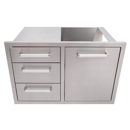Whistler Burford Triple Drawer Bin Drawer Combo - Kitchen In The Garden
