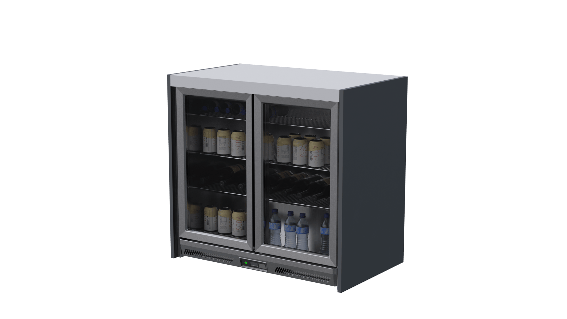 Whistler Fairford Double Fridge Cabinet - Kitchen In The Garden