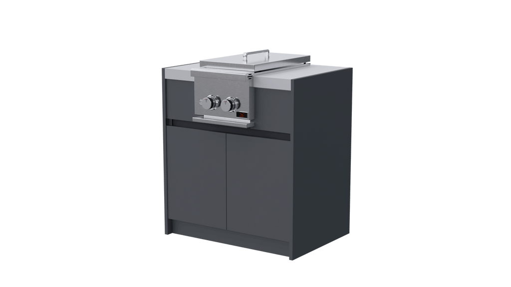Whistler Fairford Side Burner with Cabinet - Kitchen In The Garden