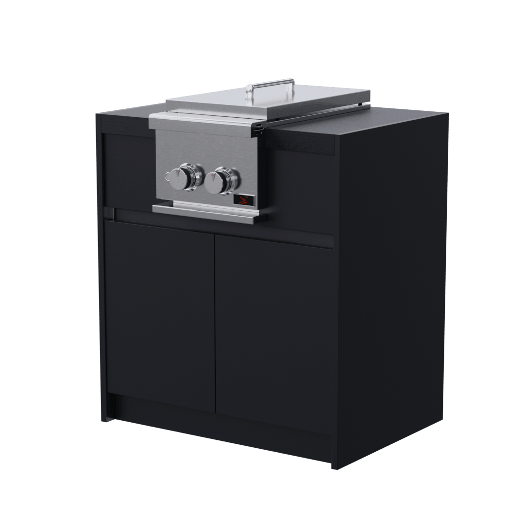 Whistler Fairford Side Burner with Cabinet - Kitchen In The Garden