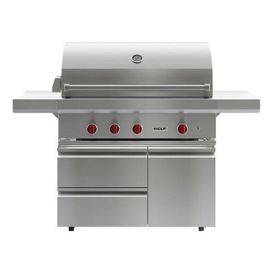 Wolf Gas Grill 107cm with Cart - Kitchen In The Garden