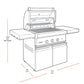 Wolf Gas Grill 107cm with Cart - Kitchen In The Garden