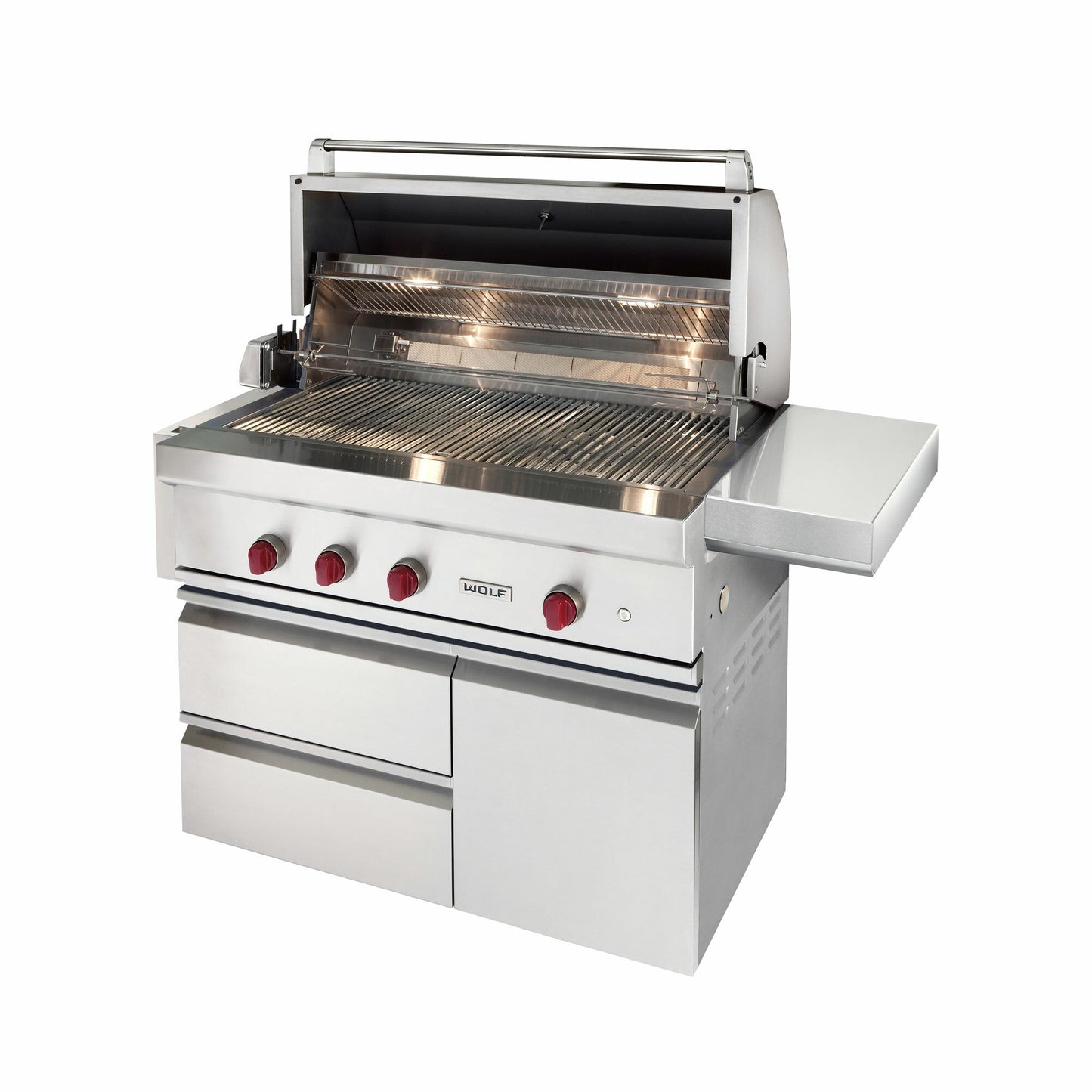 Wolf Gas Grill 107cm with Cart - Kitchen In The Garden
