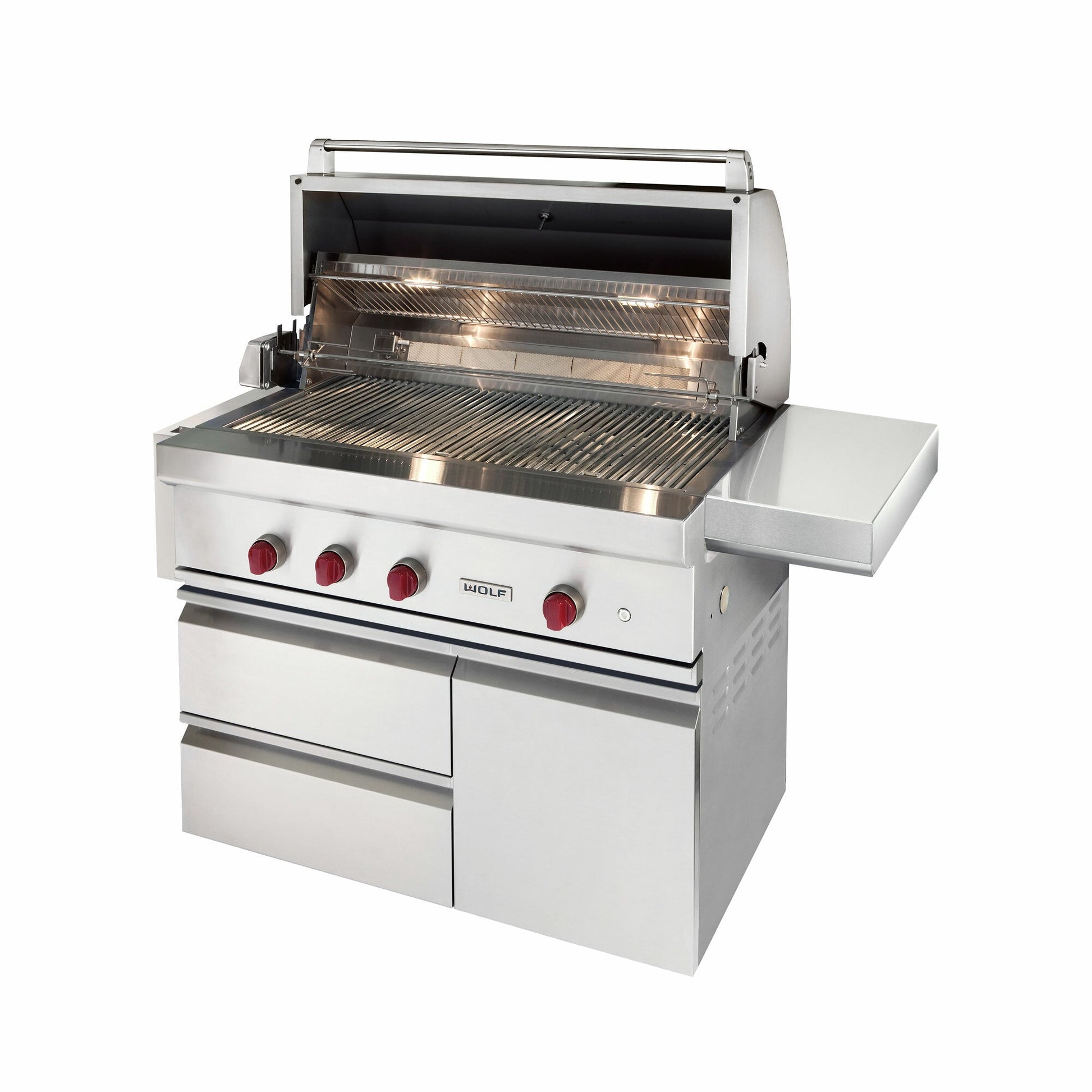 Wolf Gas Grill 107cm with Cart - Kitchen In The Garden