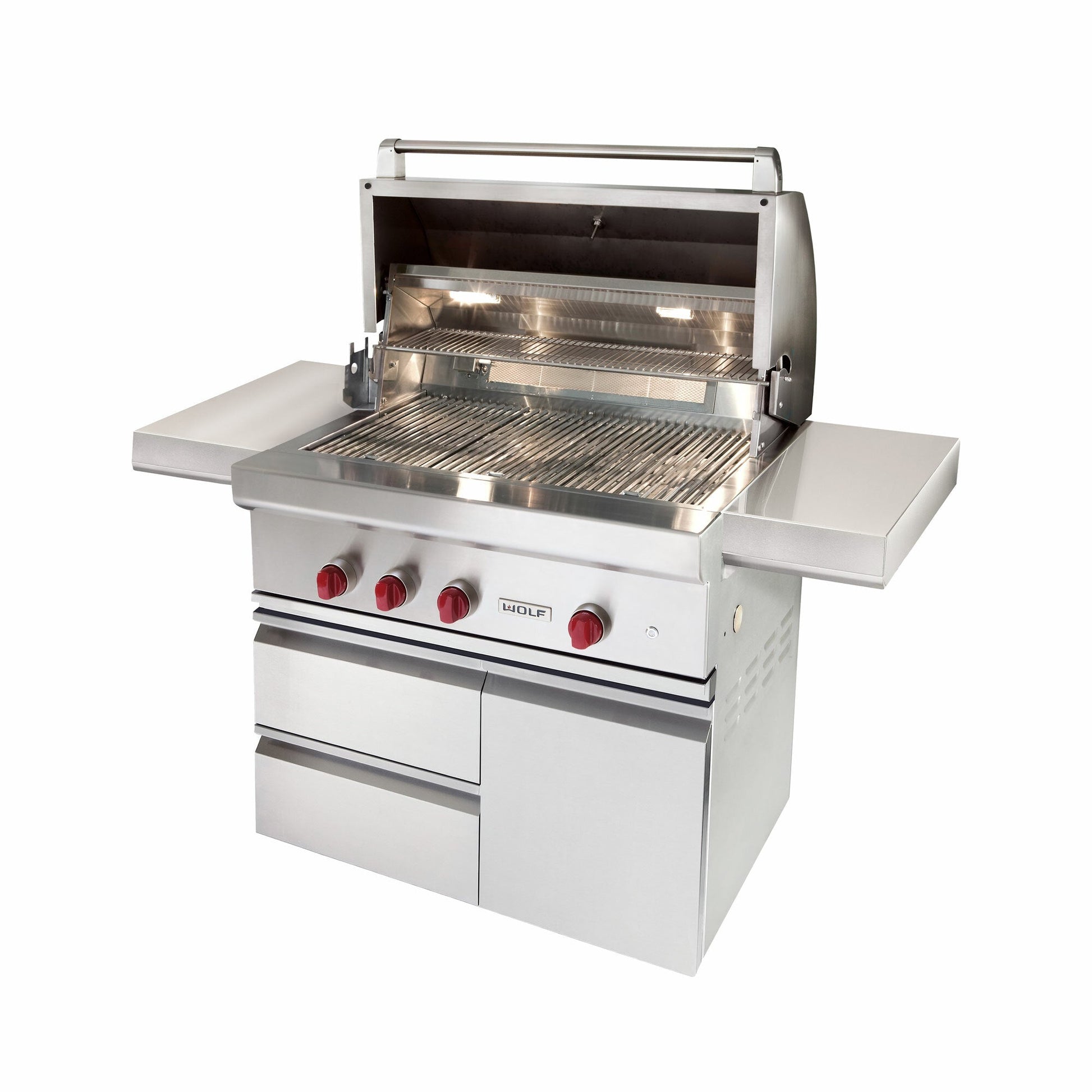 Wolf Gas Grill 91cm with Cart - Kitchen In The Garden