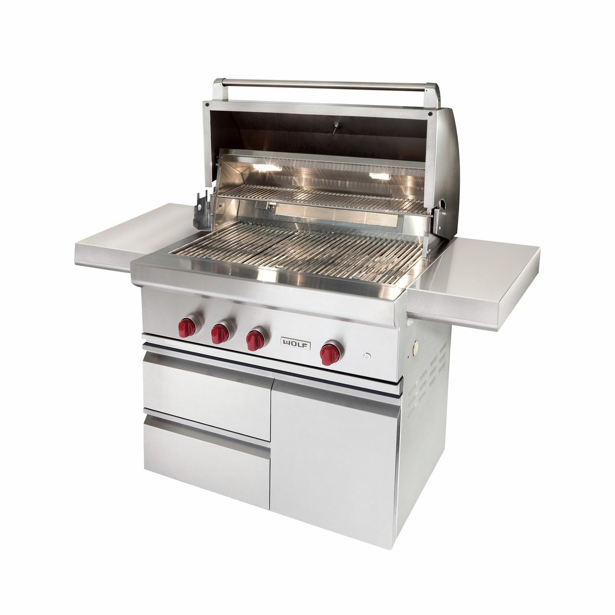 Wolf Gas Grill 91cm with Cart - Kitchen In The Garden