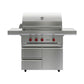 Wolf Gas Grill 91cm with Cart - Kitchen In The Garden